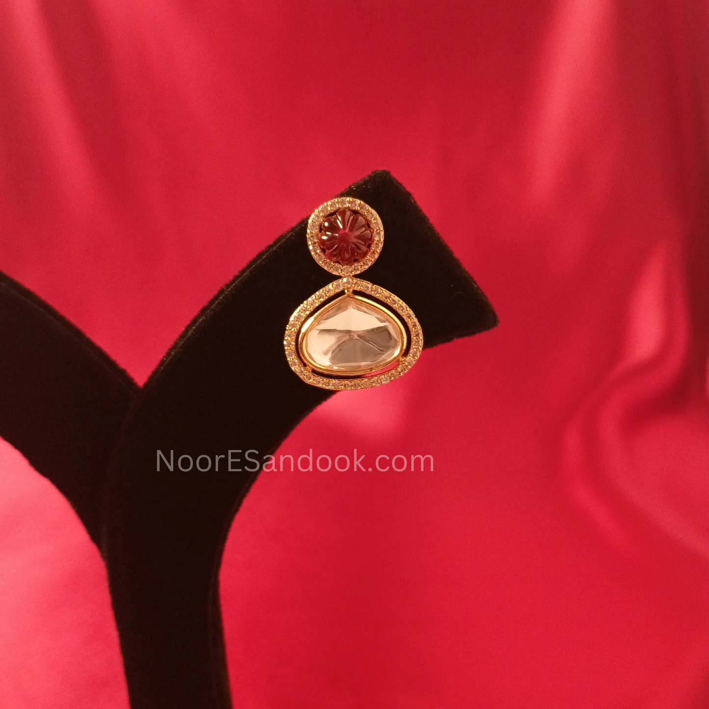 Sanyogita Polki Necklace Set - NoorESandook