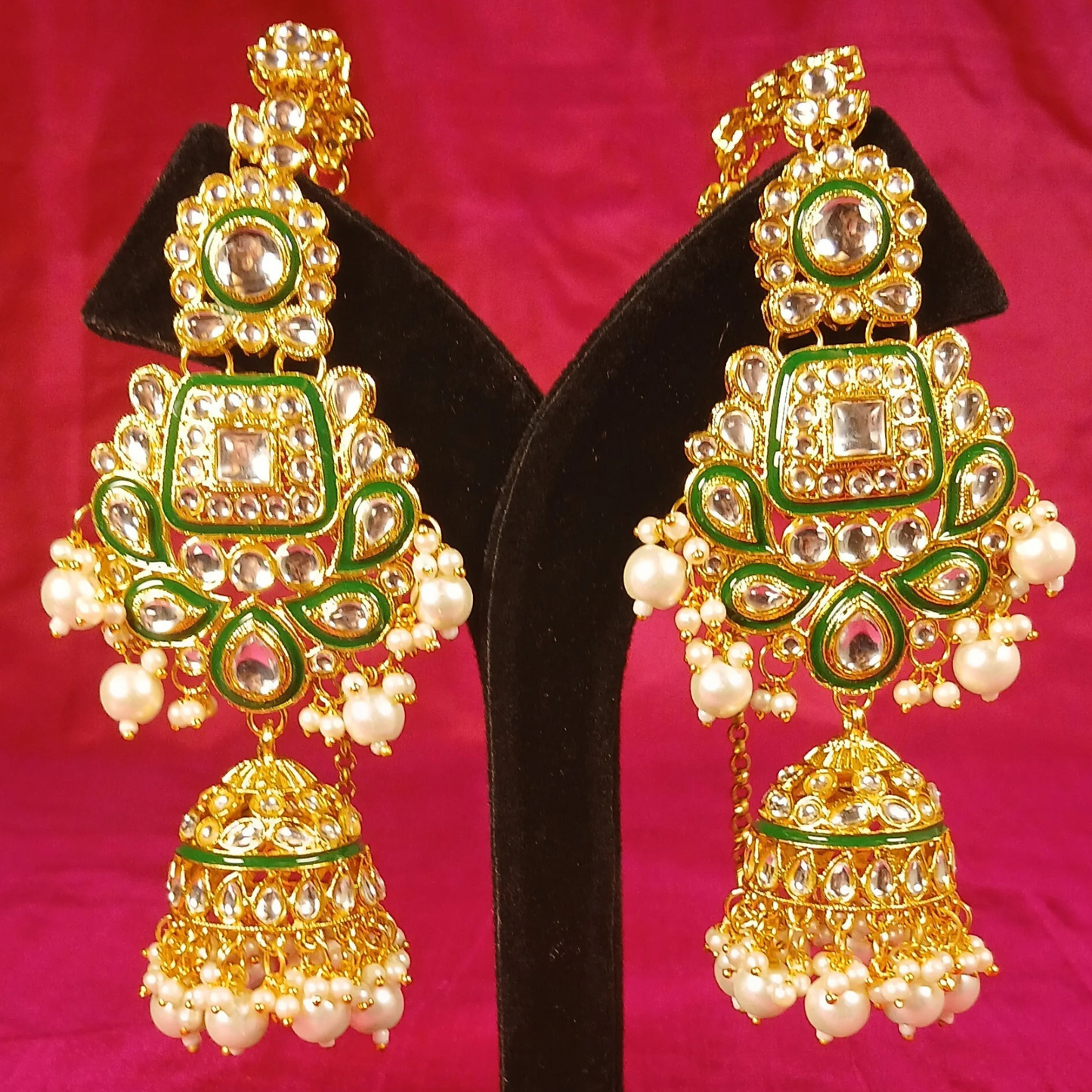 Heavy Bridal Kundan Set