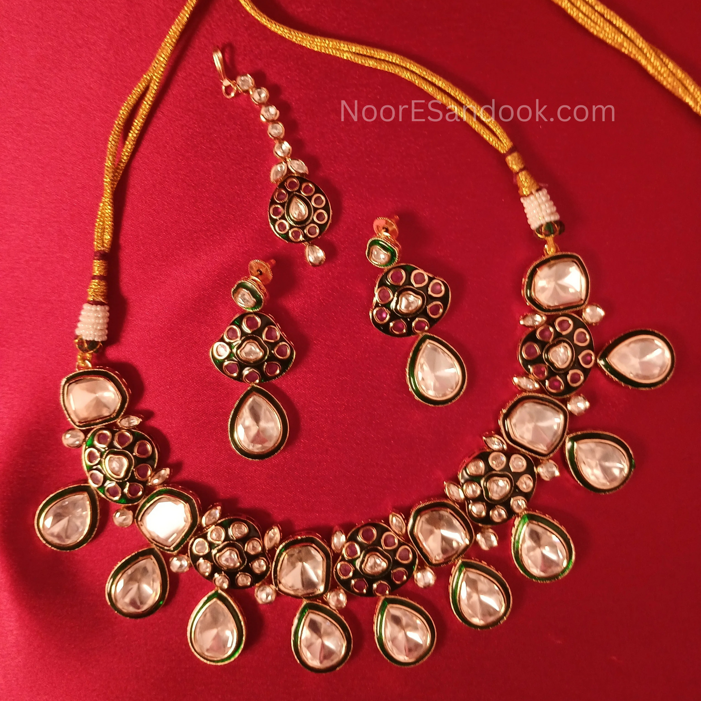 Gulbahar Bridal Necklace Set - NoorESandook