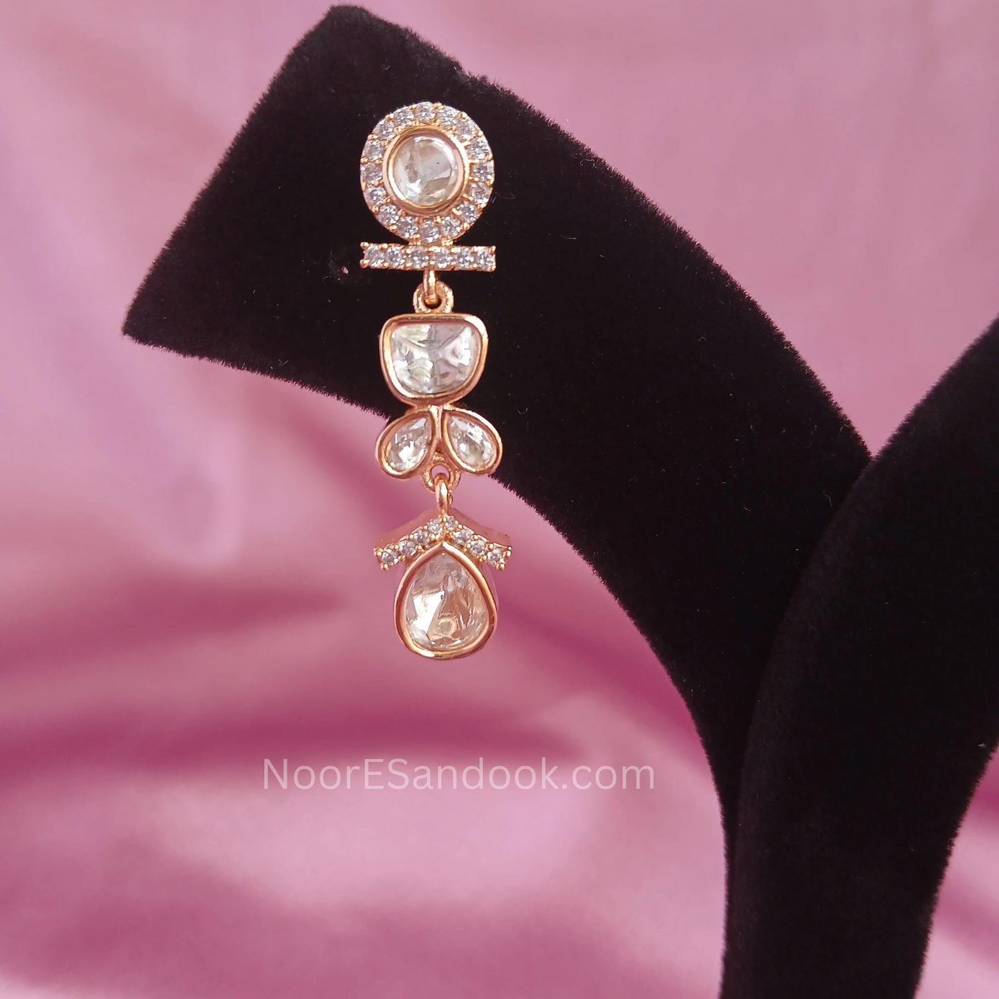 Tarakini Polki Necklace Set - NoorESandook