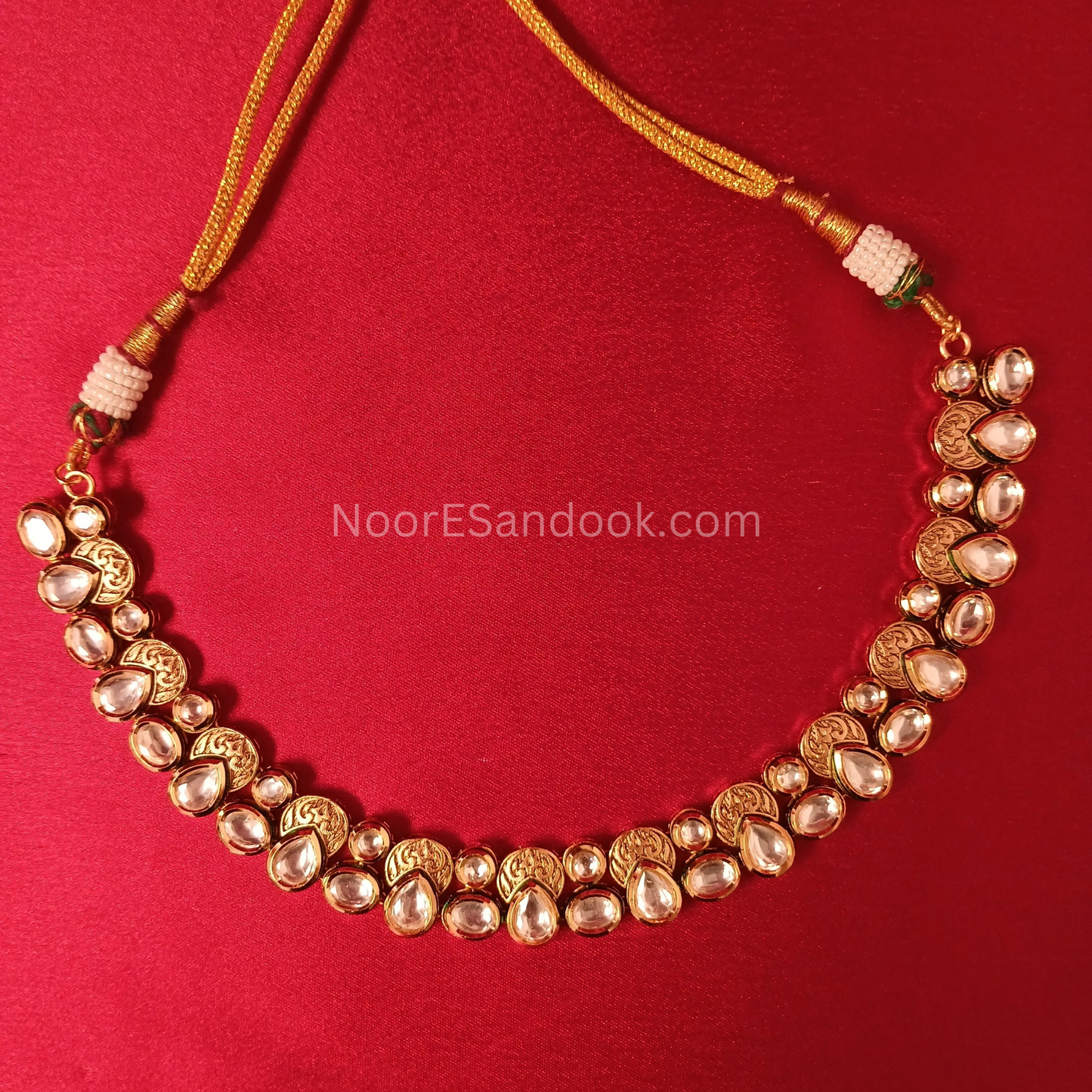 Rupmati Kundan Necklace Set - NoorESandook