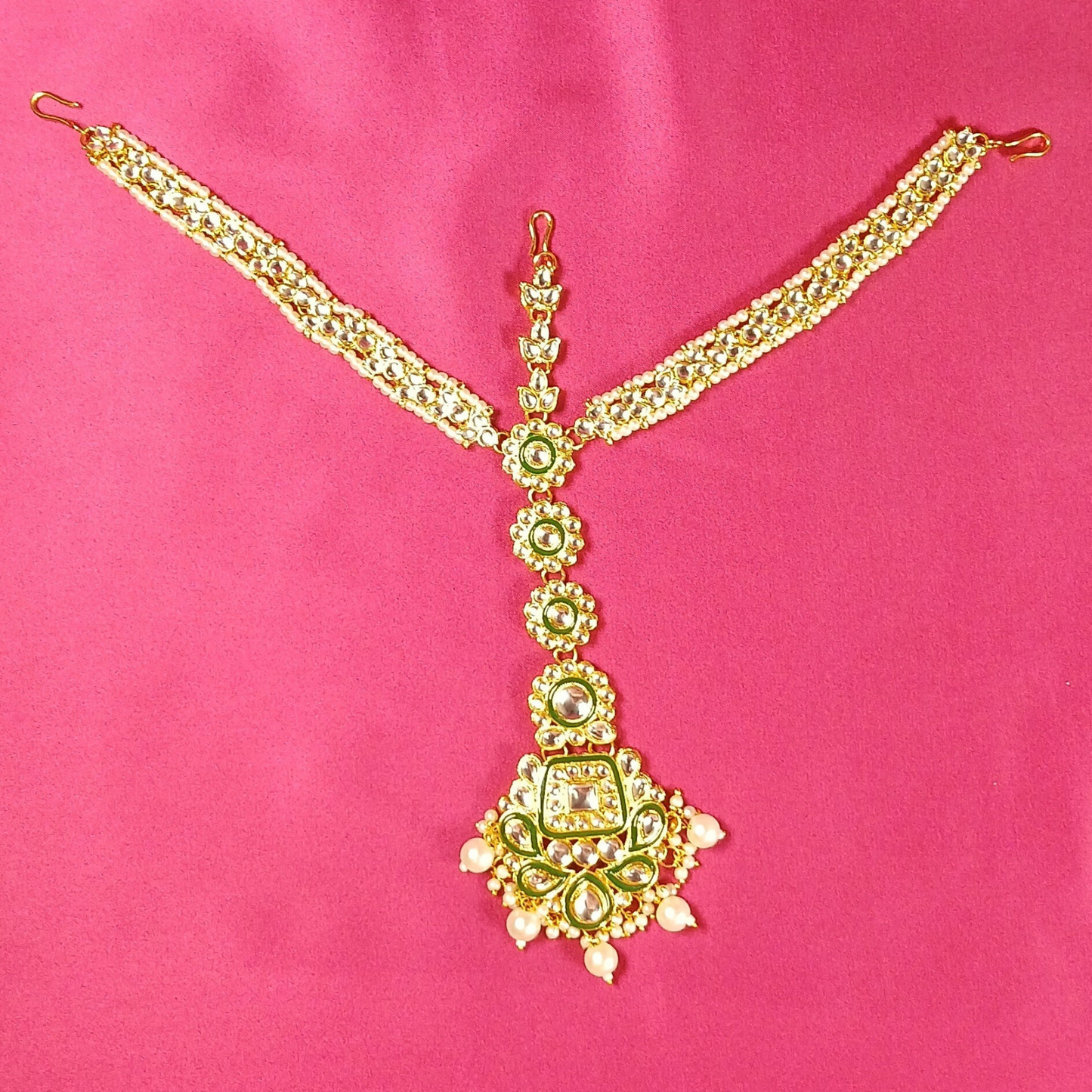 Heavy Bridal Kundan Set