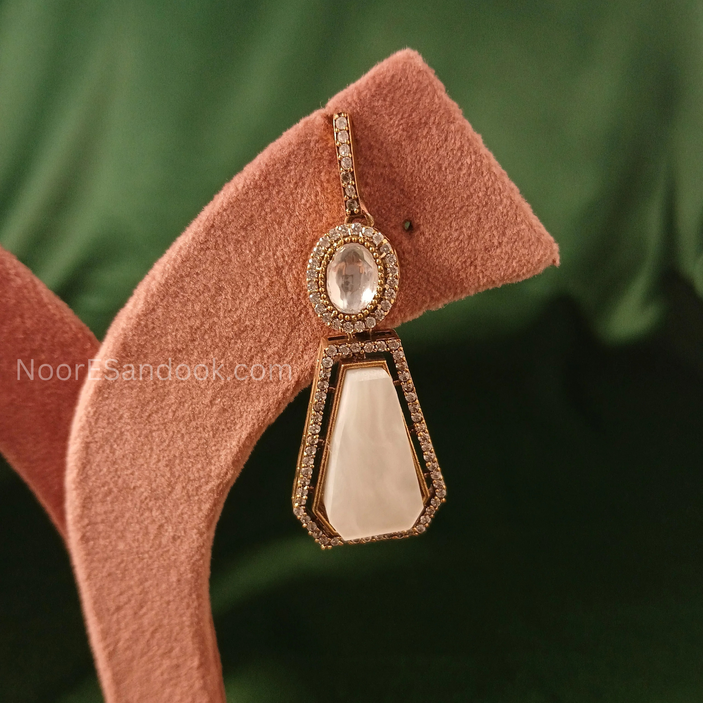 Celebrity Inspired Long Necklace with long pendant