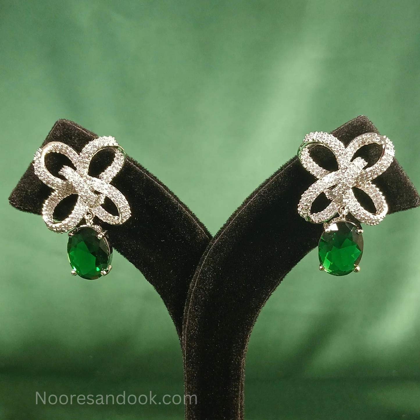 Green Earrings