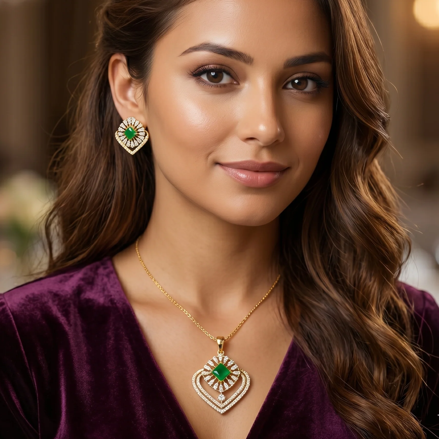 Pure Brilliance Pendant Set