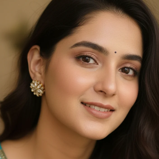 Polki Studd Earrings