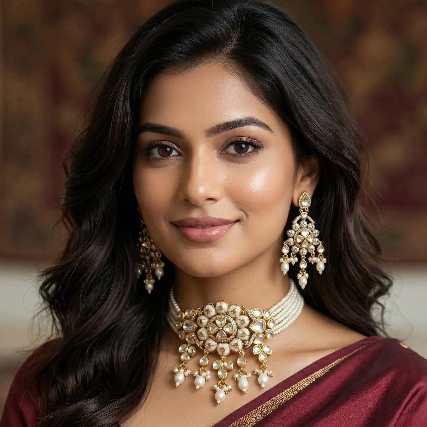 Gulnaar Polki Choker