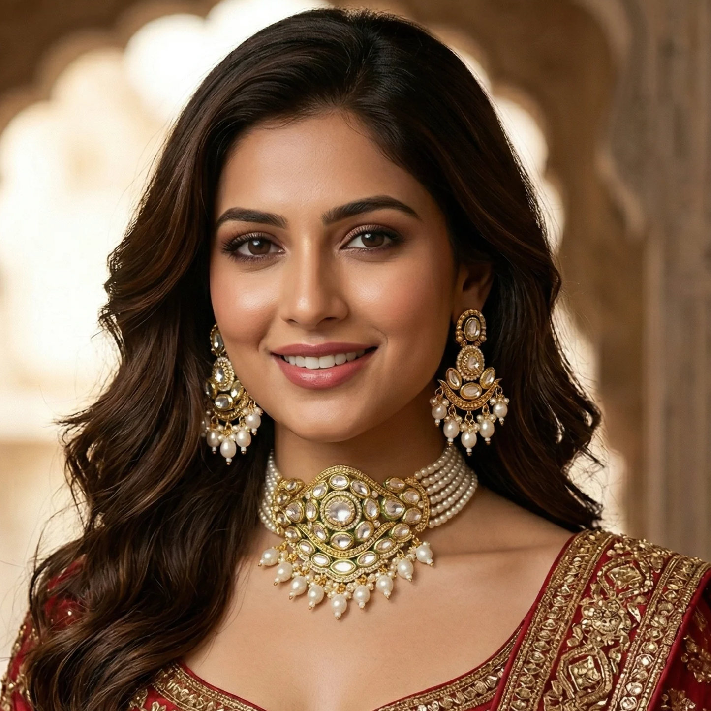 Rajsi Polki Choker