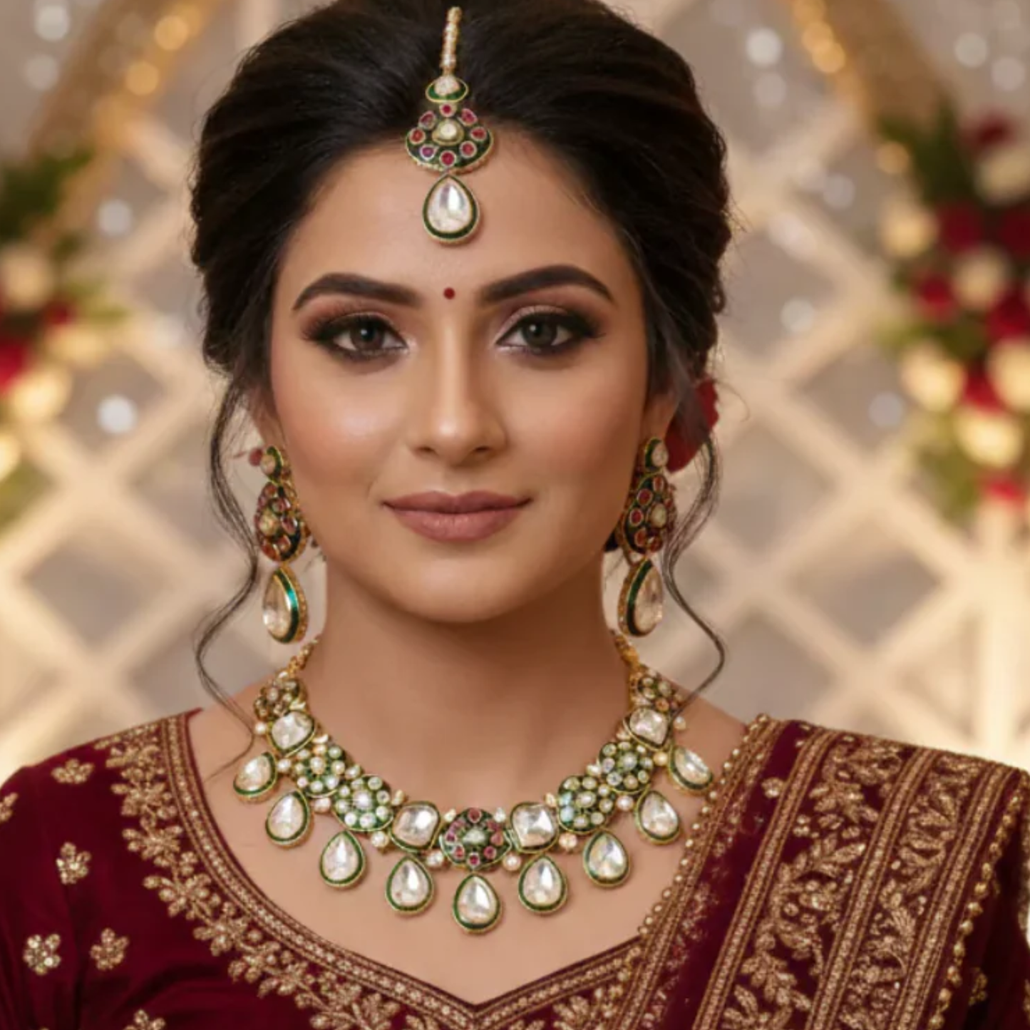 Gulbahar Bridal Necklace Set