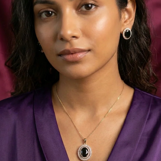 Velora Oval Pendant Set