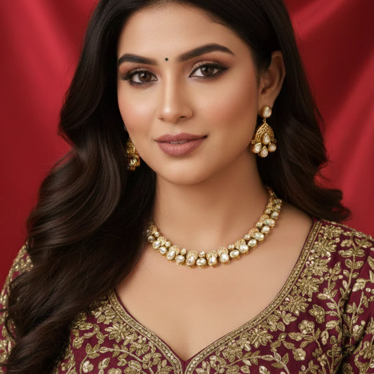 Rupmati Kundan Necklace Set