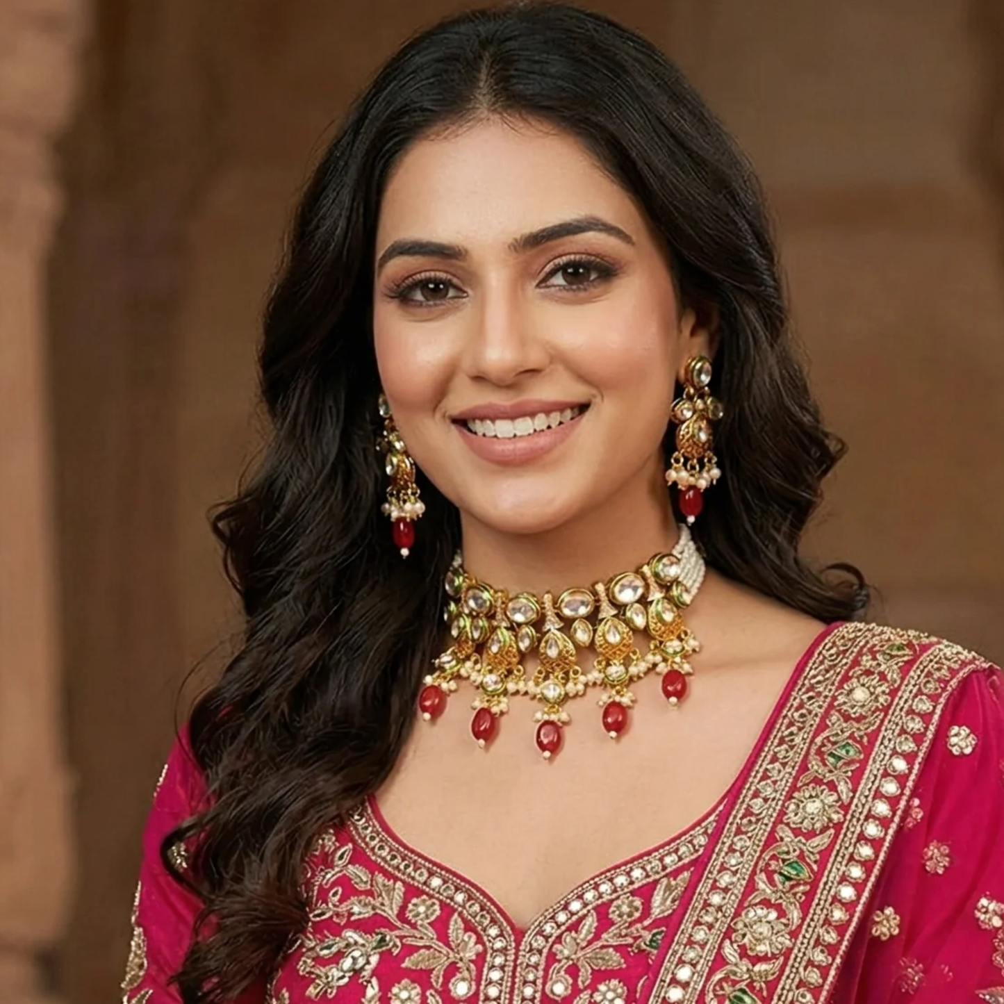 Mehfil Polki Choker