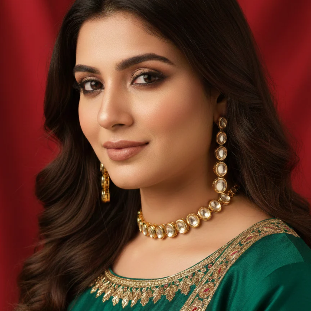 Raagini Kundan Necklace Set