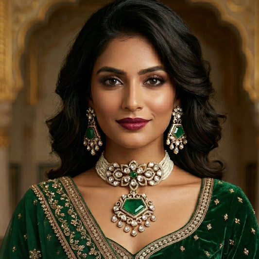 Rang Mahal Polki Choker