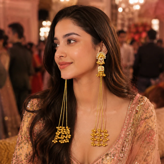 Long Kashmiri Earrings