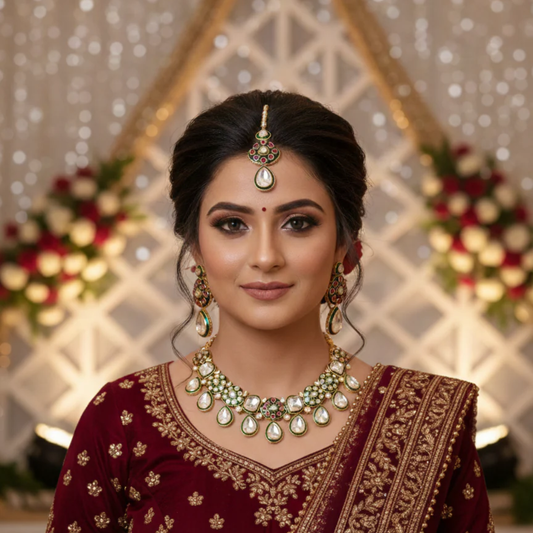 Gulbahar Bridal Necklace Set