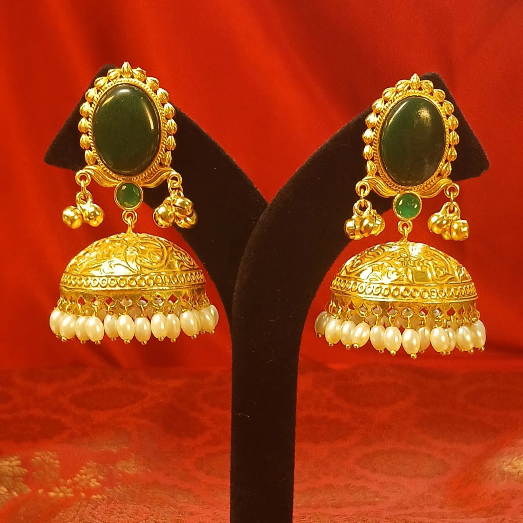 Lightweight Brass Jhumka