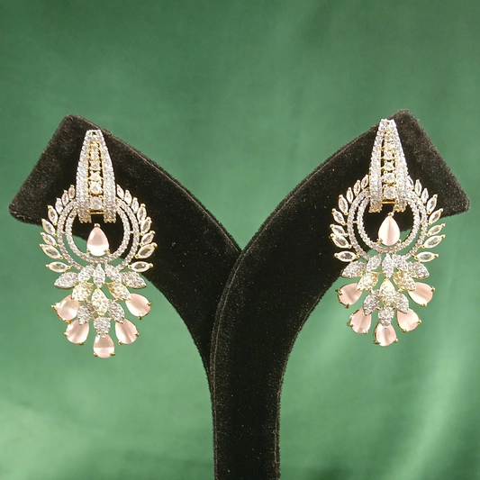 American Diamond Long Earrings