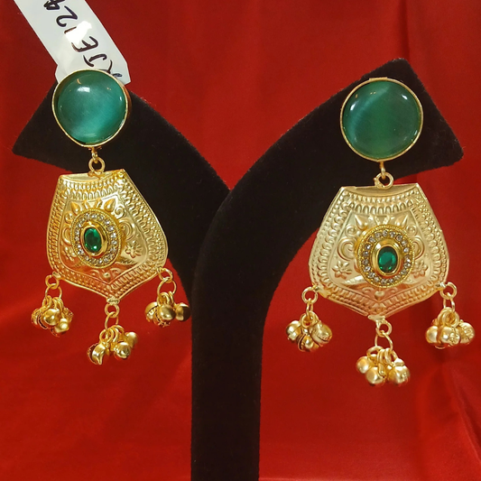 Lightweight Brass Earrings