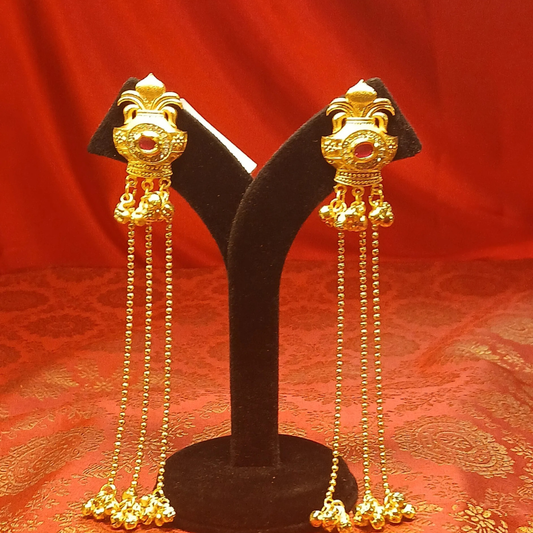 Kashmiri Earrings- Light
