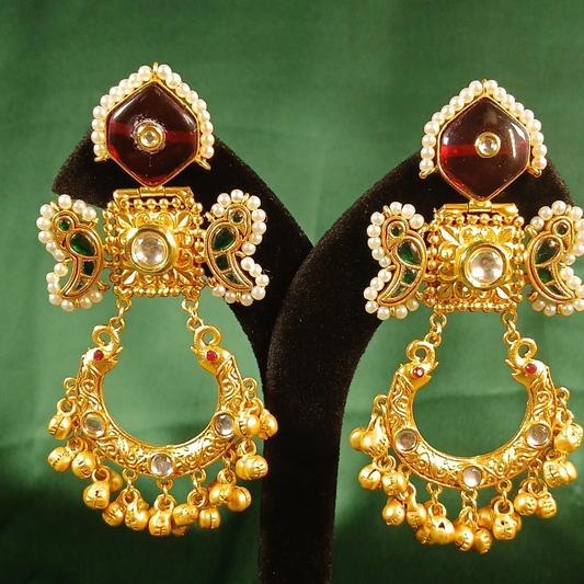 Latest Chaandbali-Red