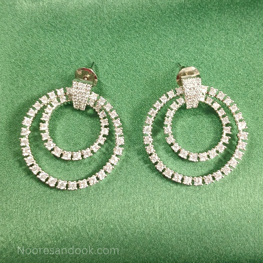 American Diamond Hoops