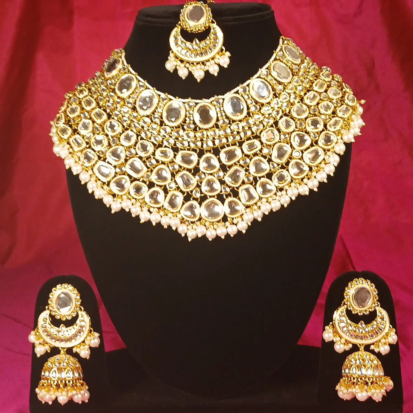 Kundan Necklace Set Heavy