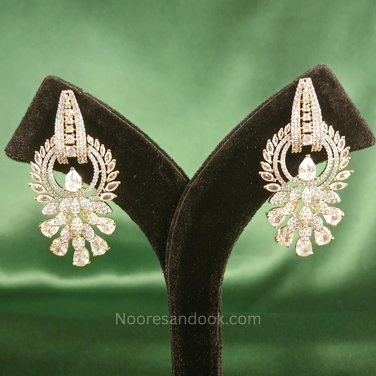 American Diamond Long Earrings