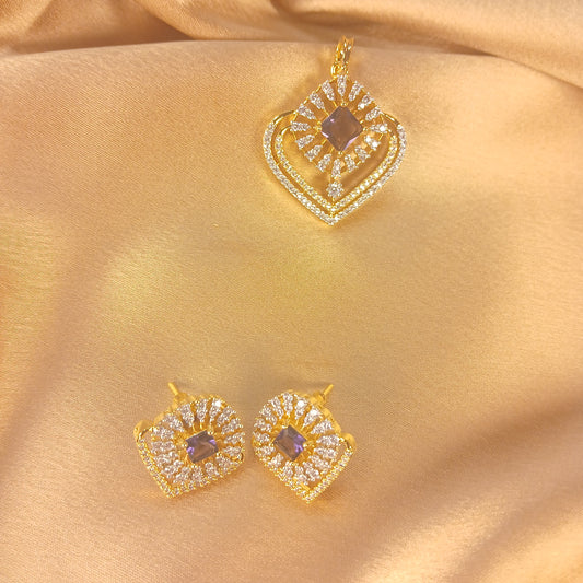 Blossom Charm Pendant Set