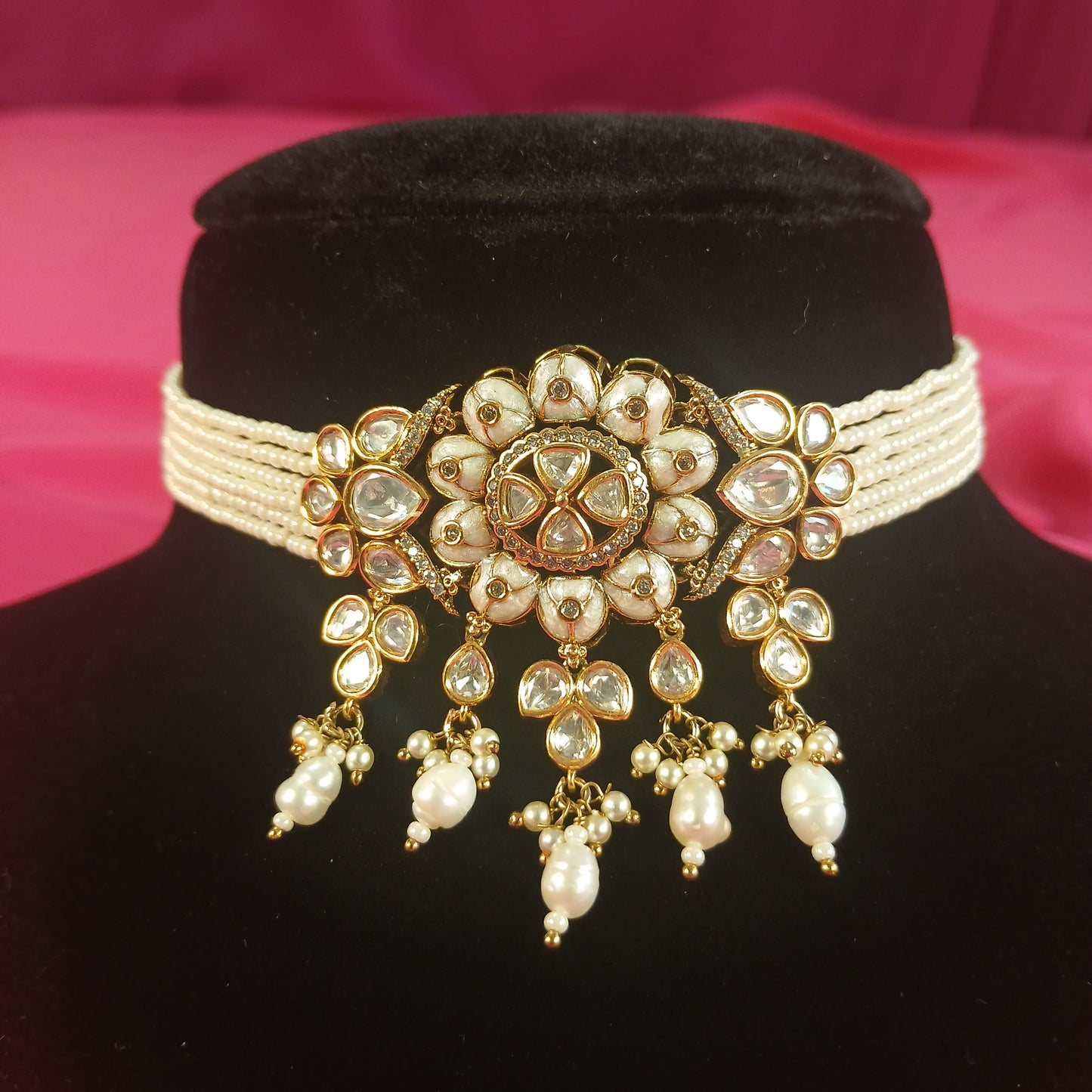 Gulnaar Polki Choker