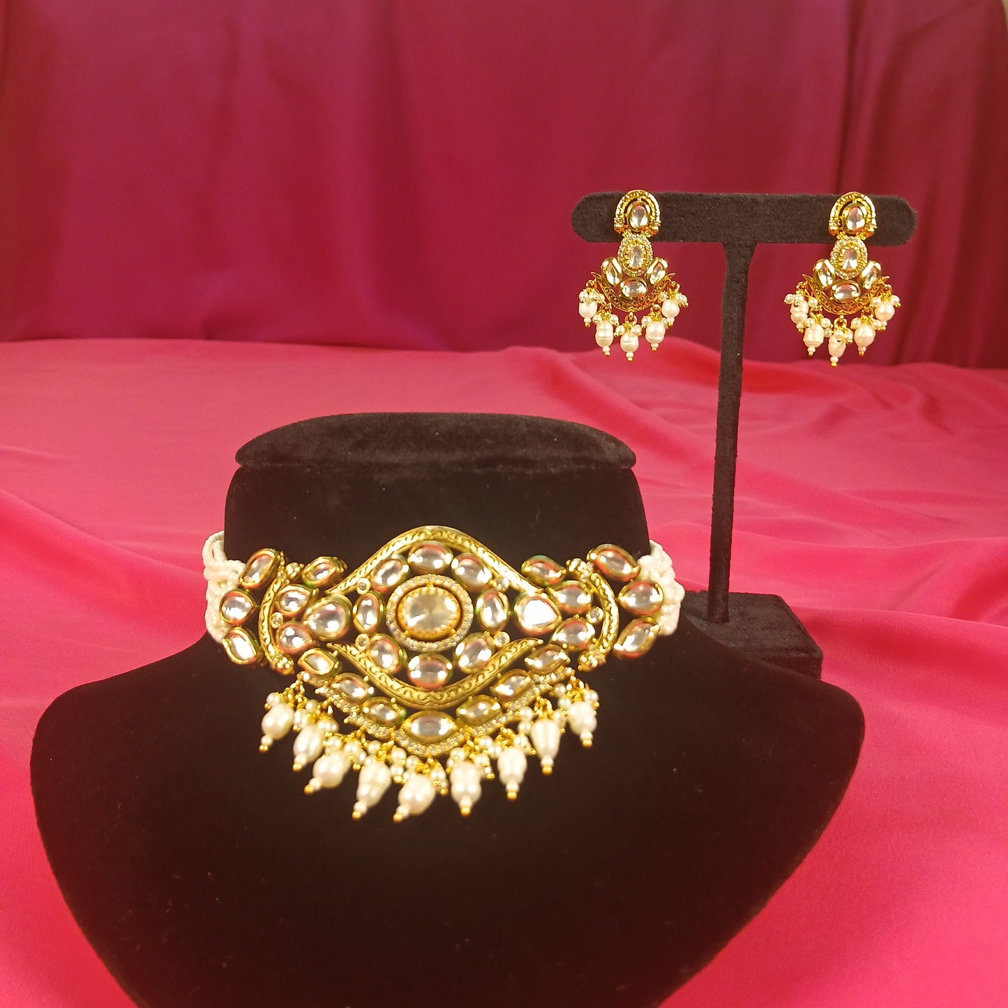 Rajsi Polki Choker