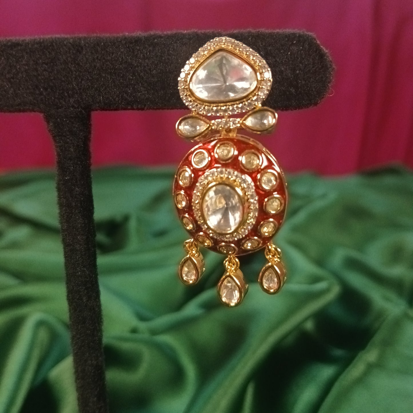 Aarzoo Meenakari Polki Choker