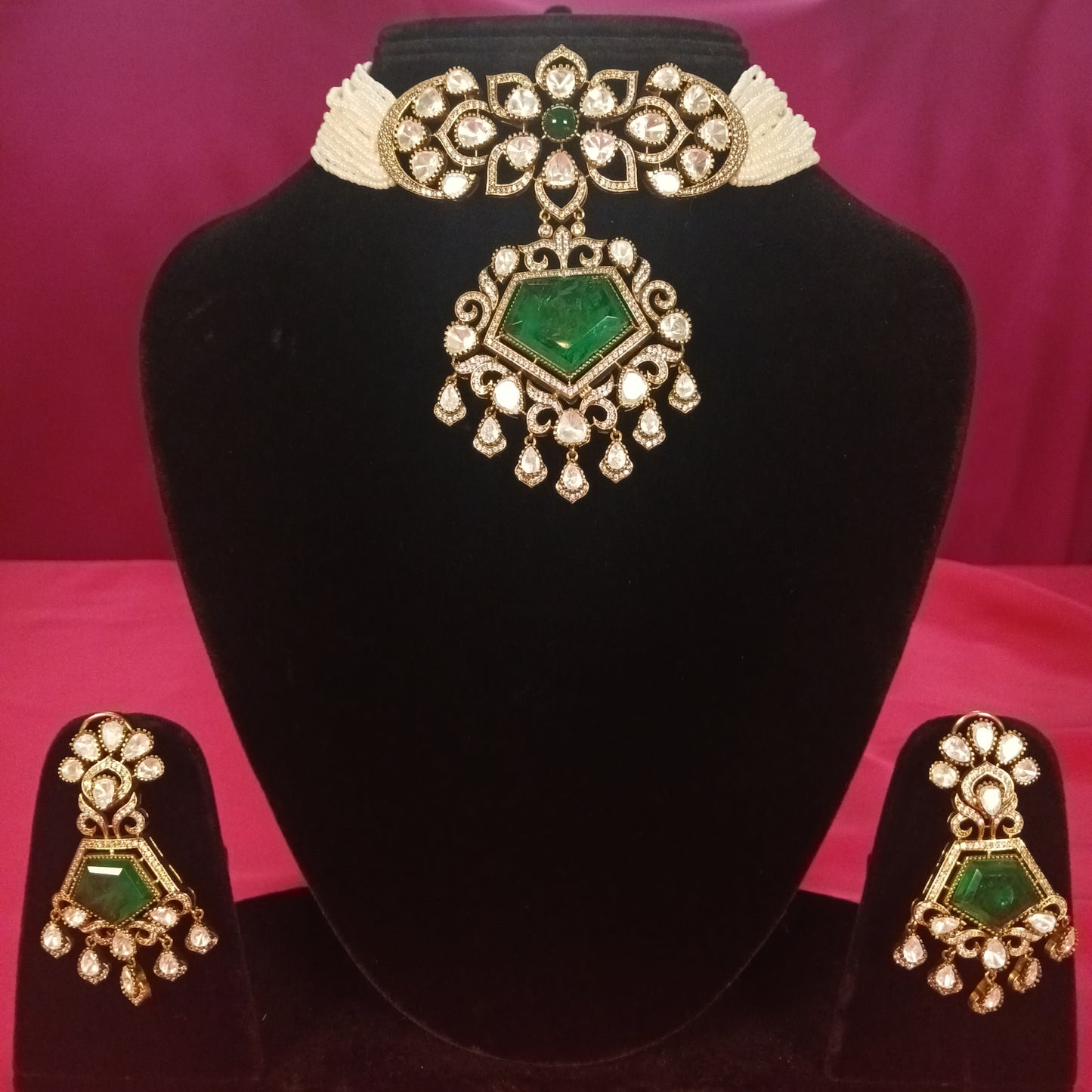 Rang Mahal Polki Choker