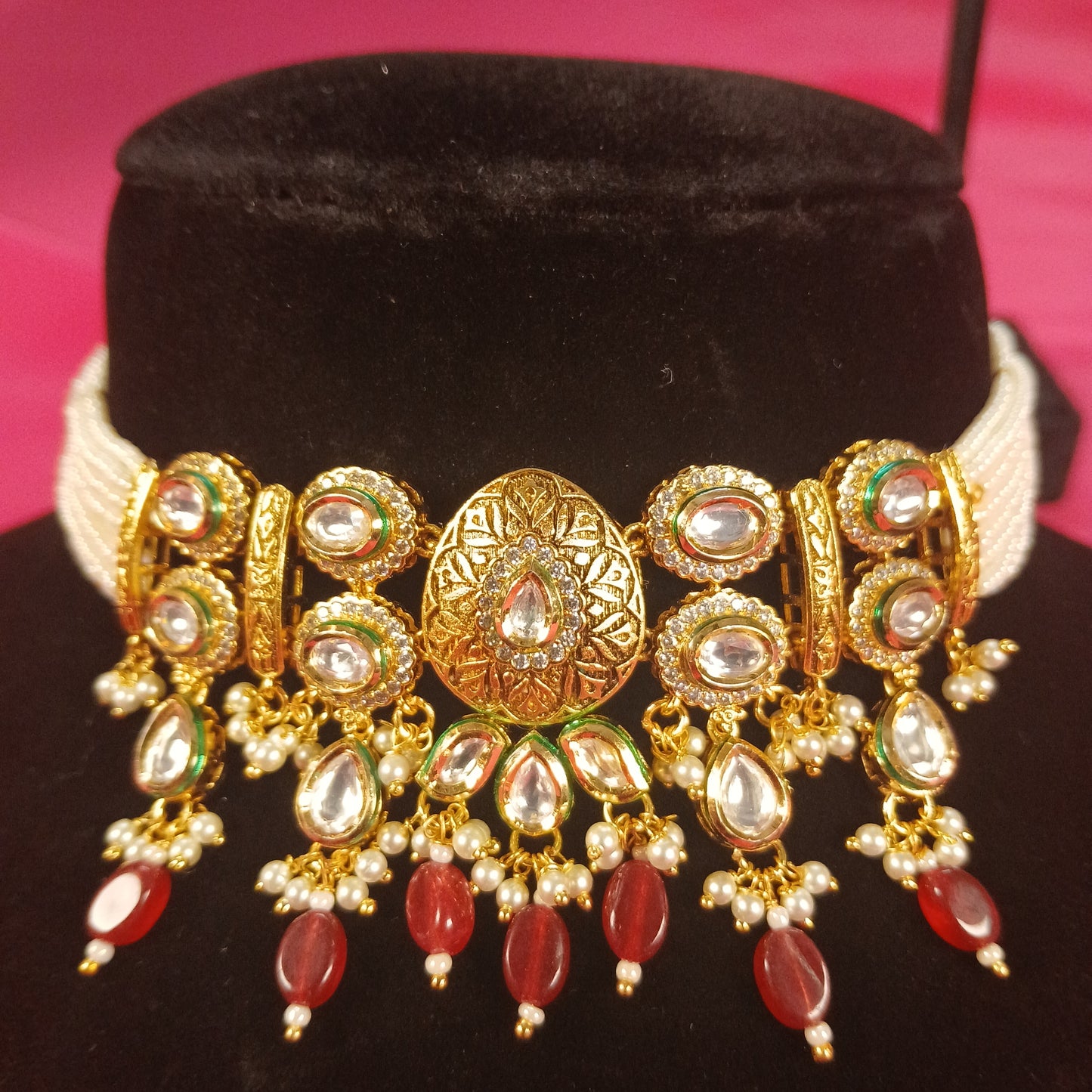 Rangrez Polki Choker
