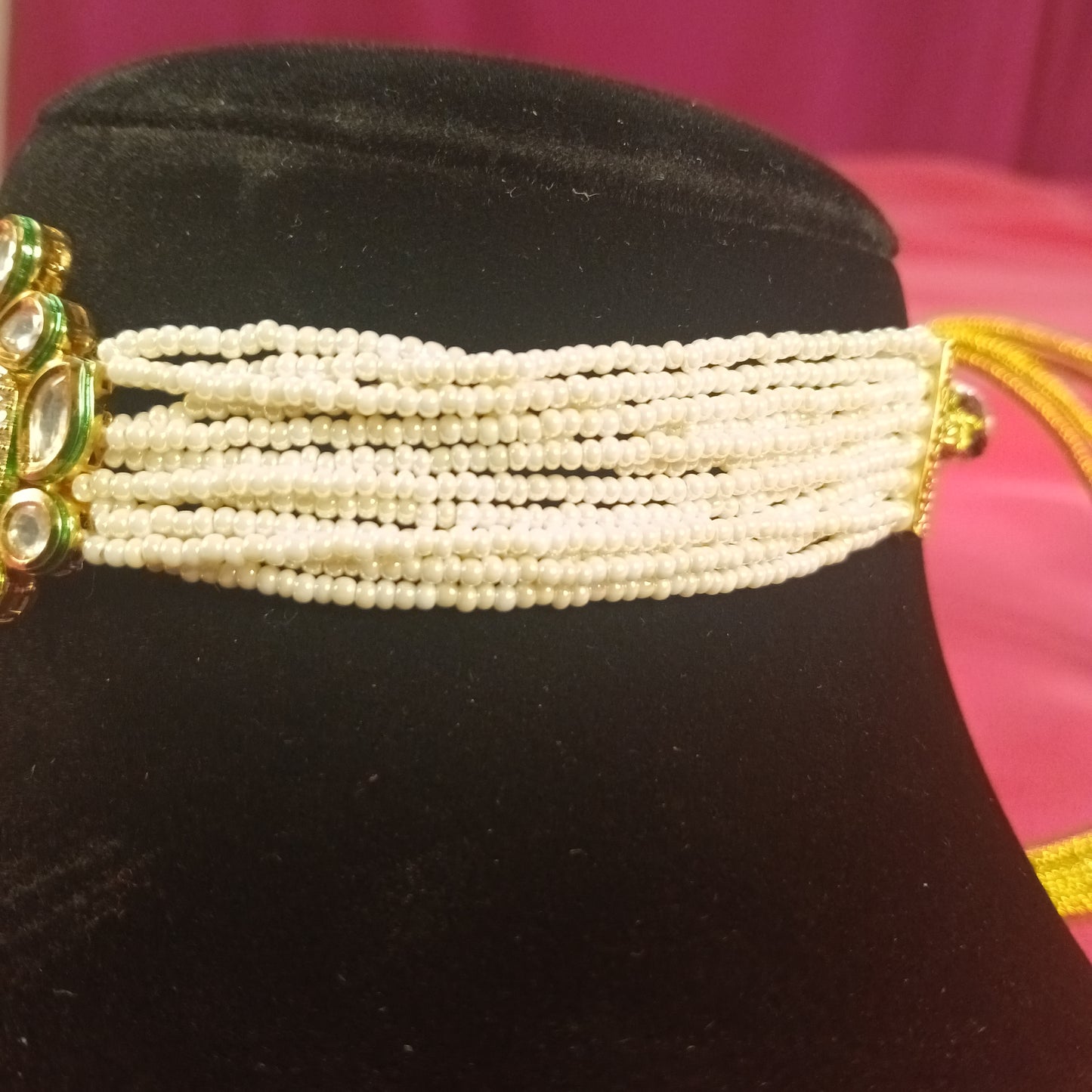 Gul-E-Noor Polki Choker
