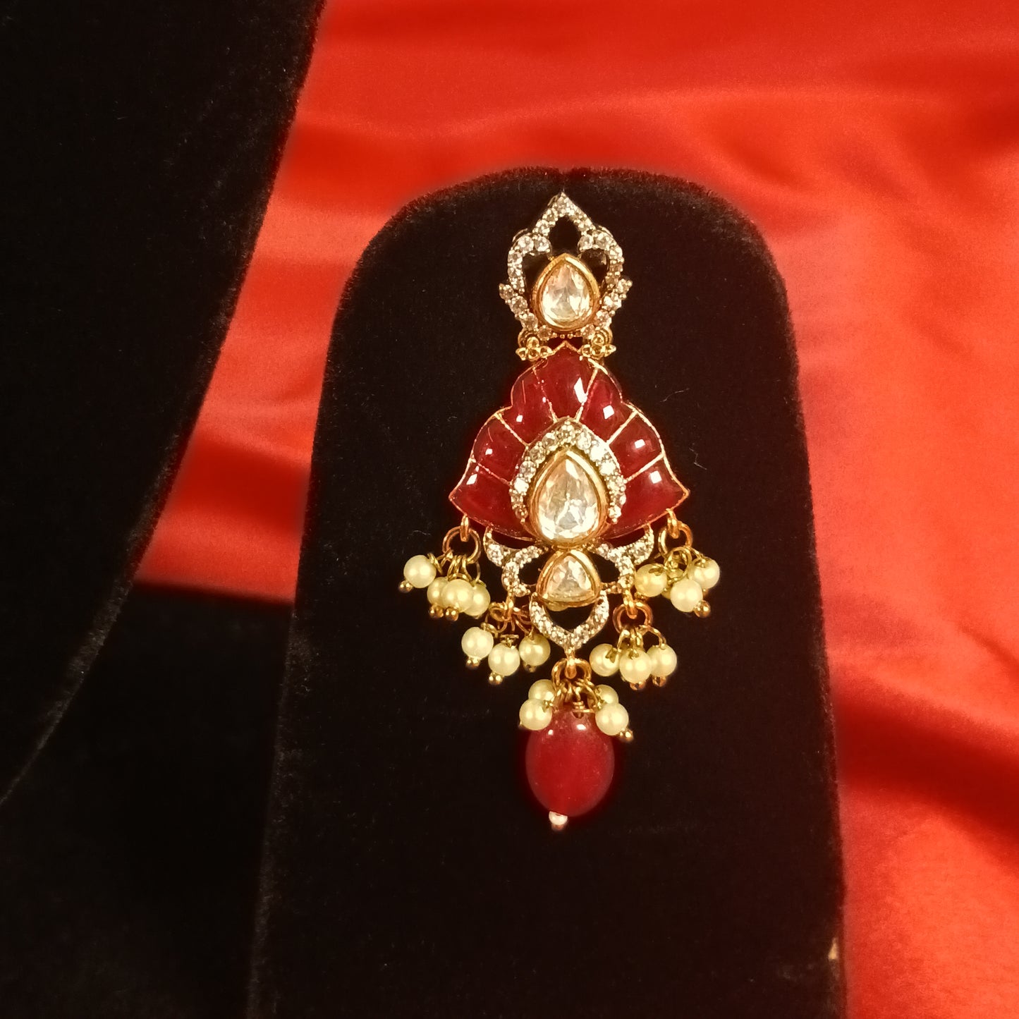 Zeenat Mahal Meenakari Polki Choker