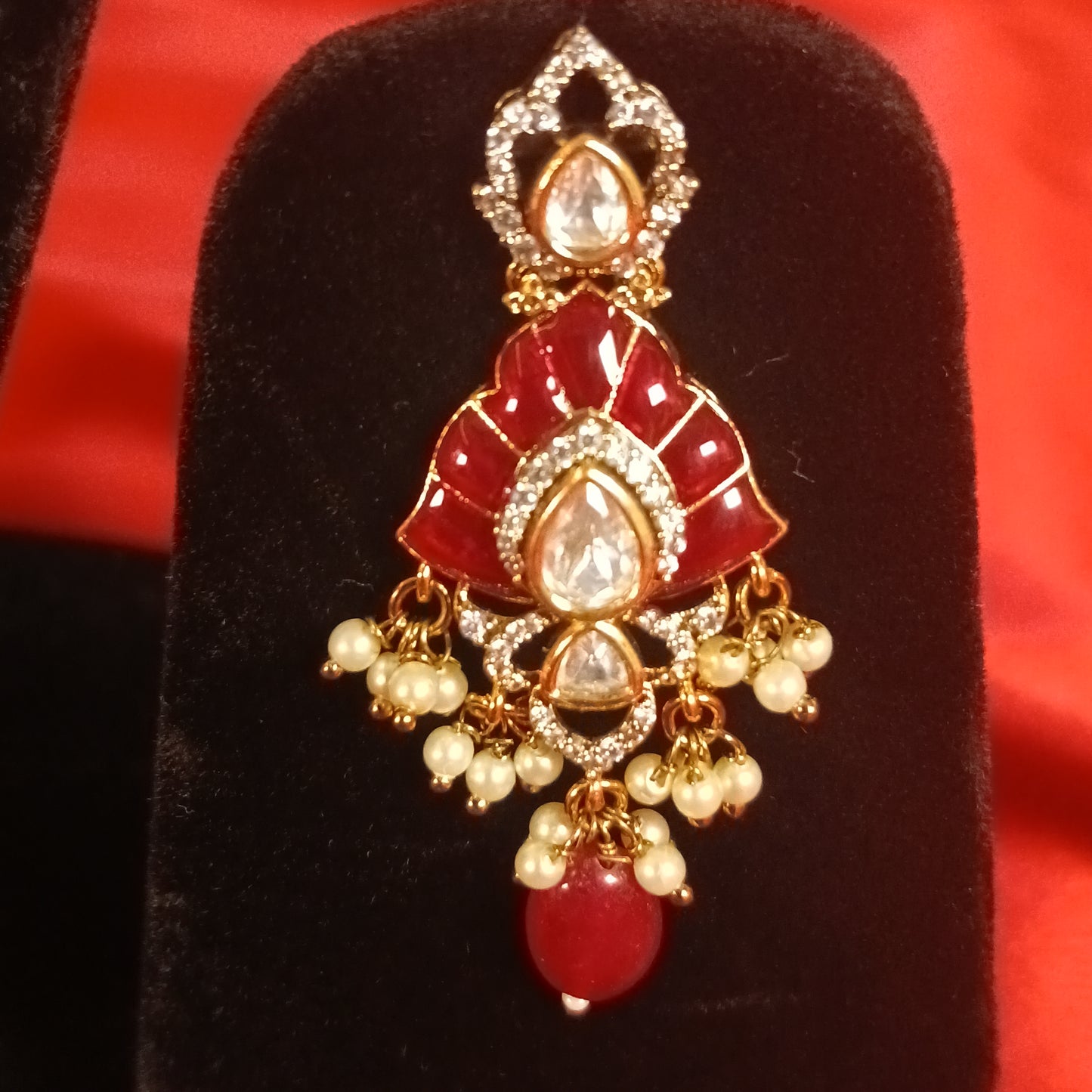 Zeenat Mahal Meenakari Polki Choker