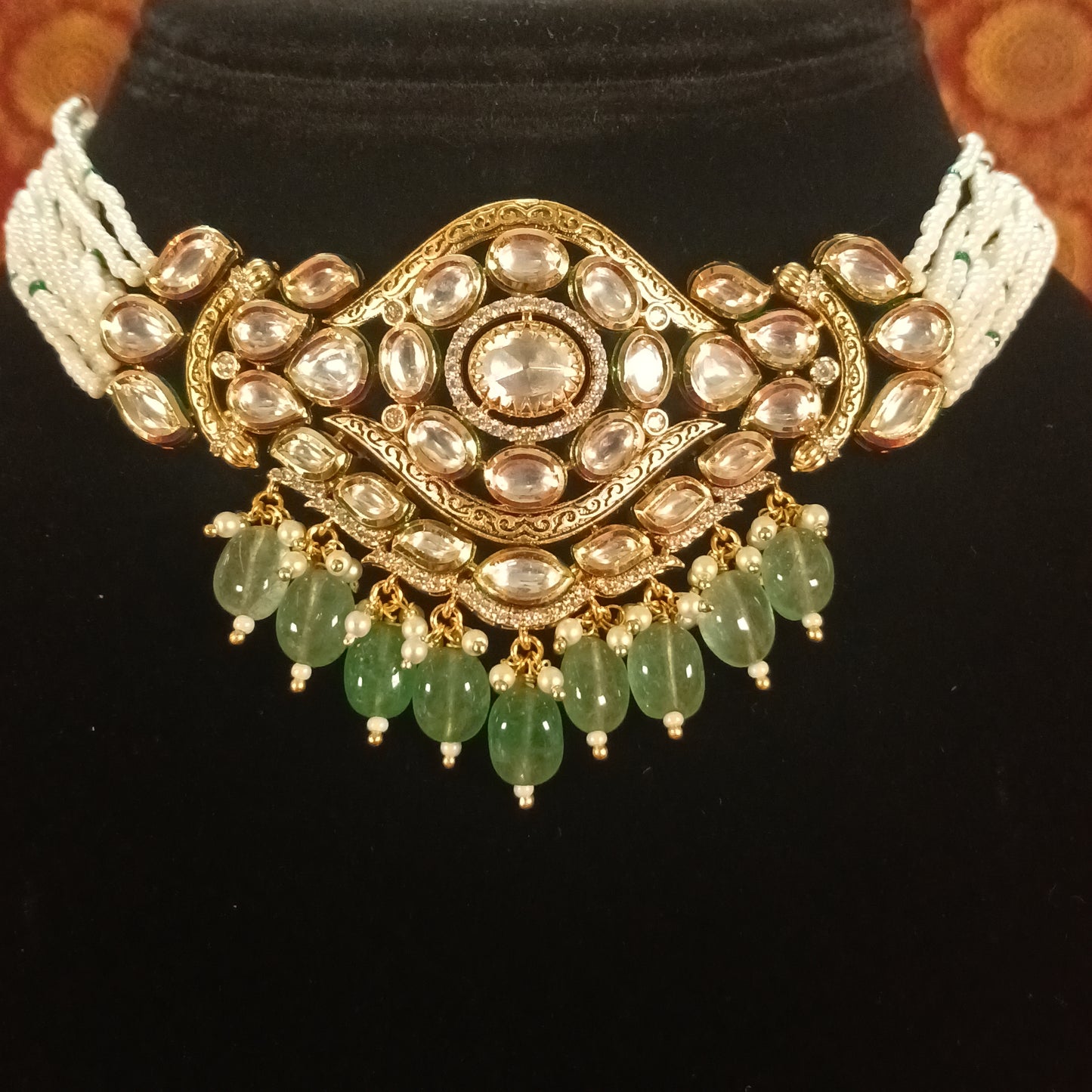 Afsana Polki Choker
