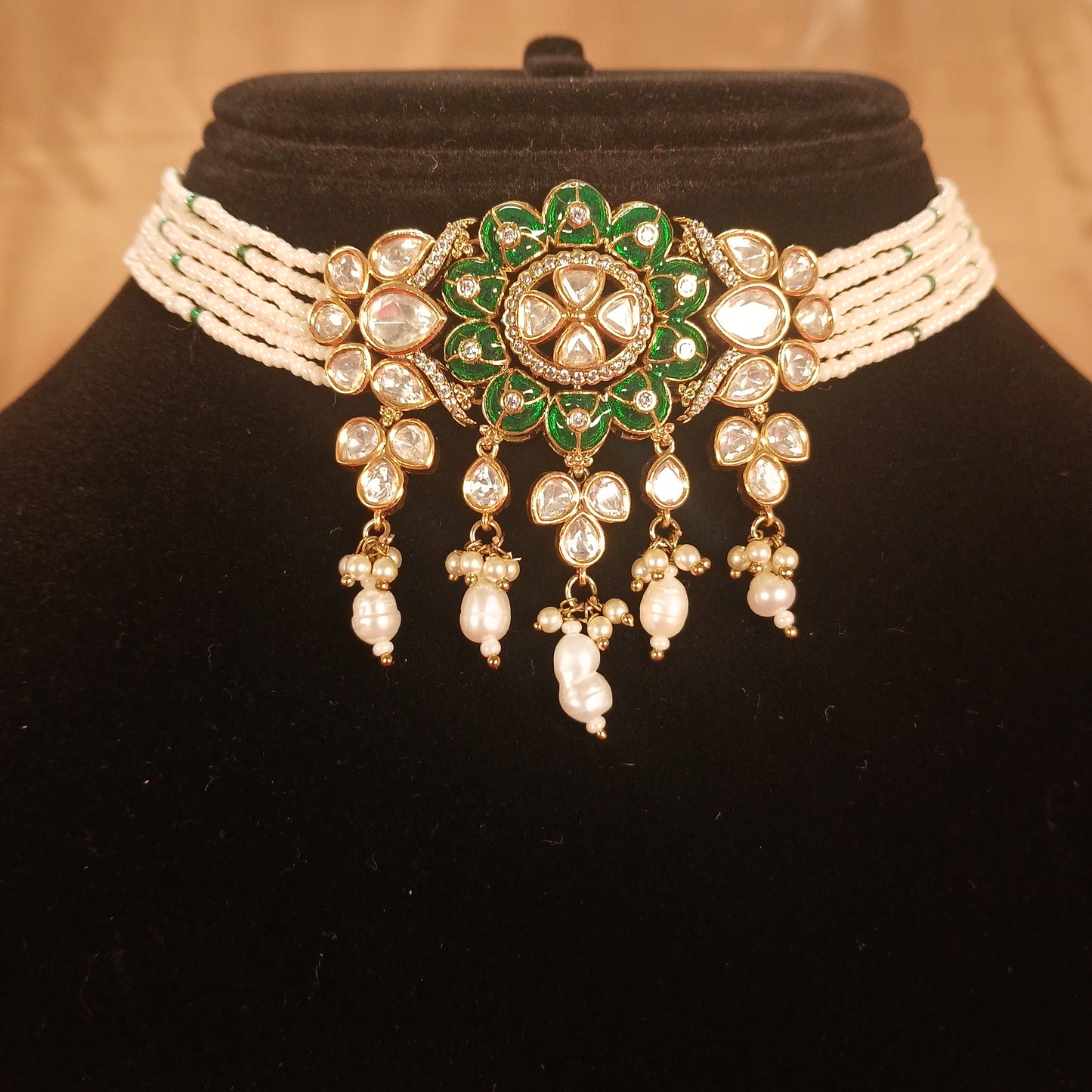 Zareen Noor Polki Choker