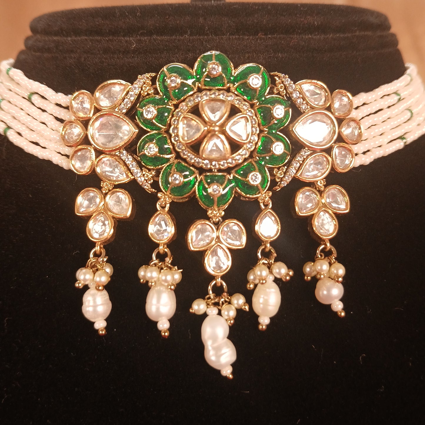 Zareen Noor Polki Choker