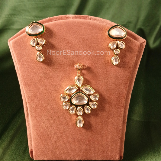 Kundan Pendant Set