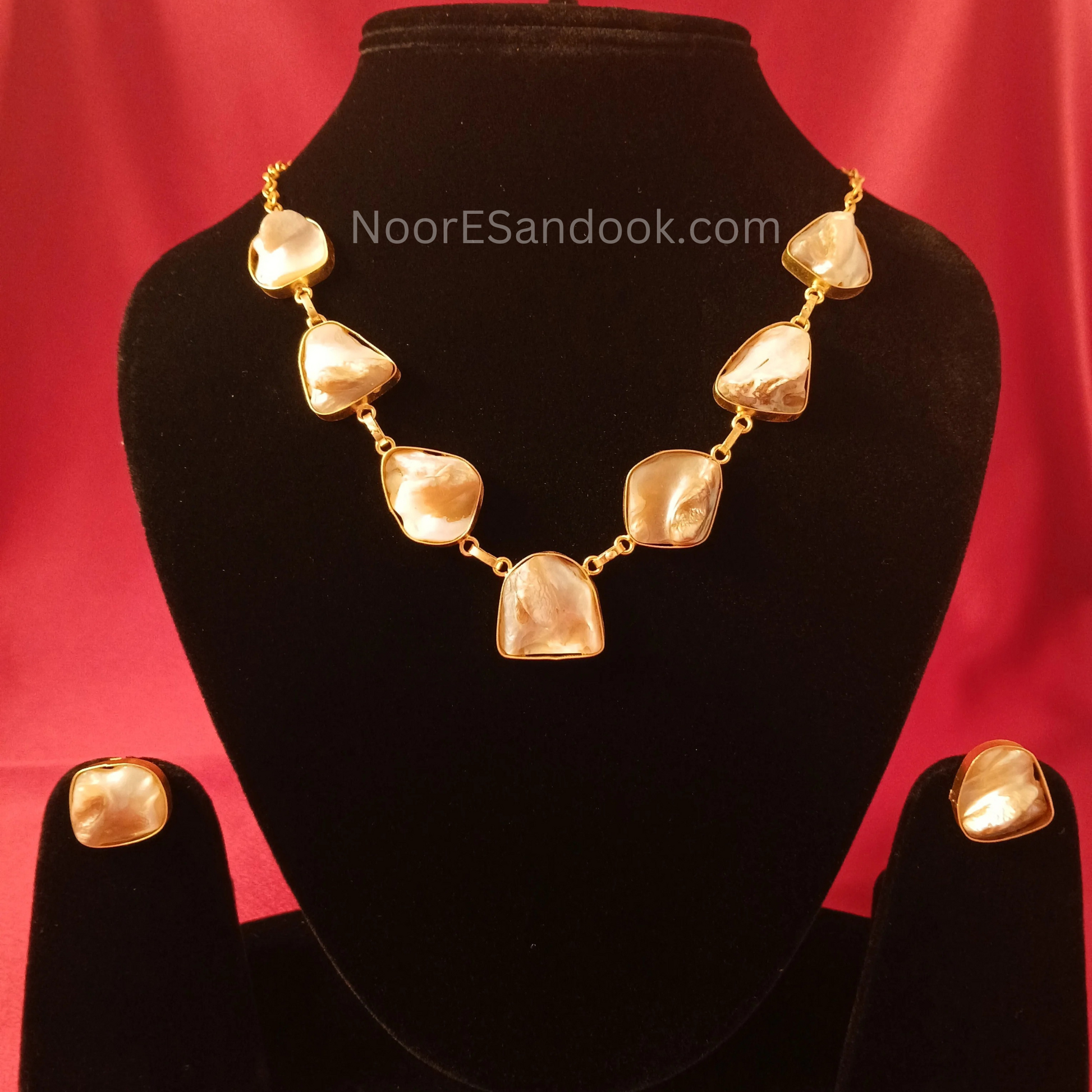 Tarangini MOP Necklace Set - NoorESandook