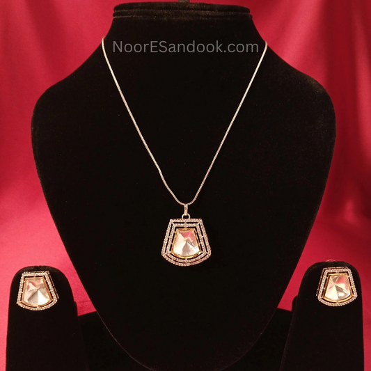 Polki pendant set- design 3
