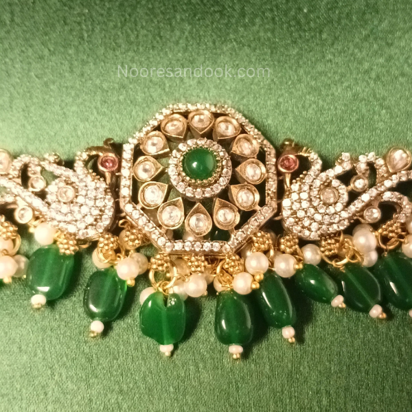 Sleek Choker Set- Green