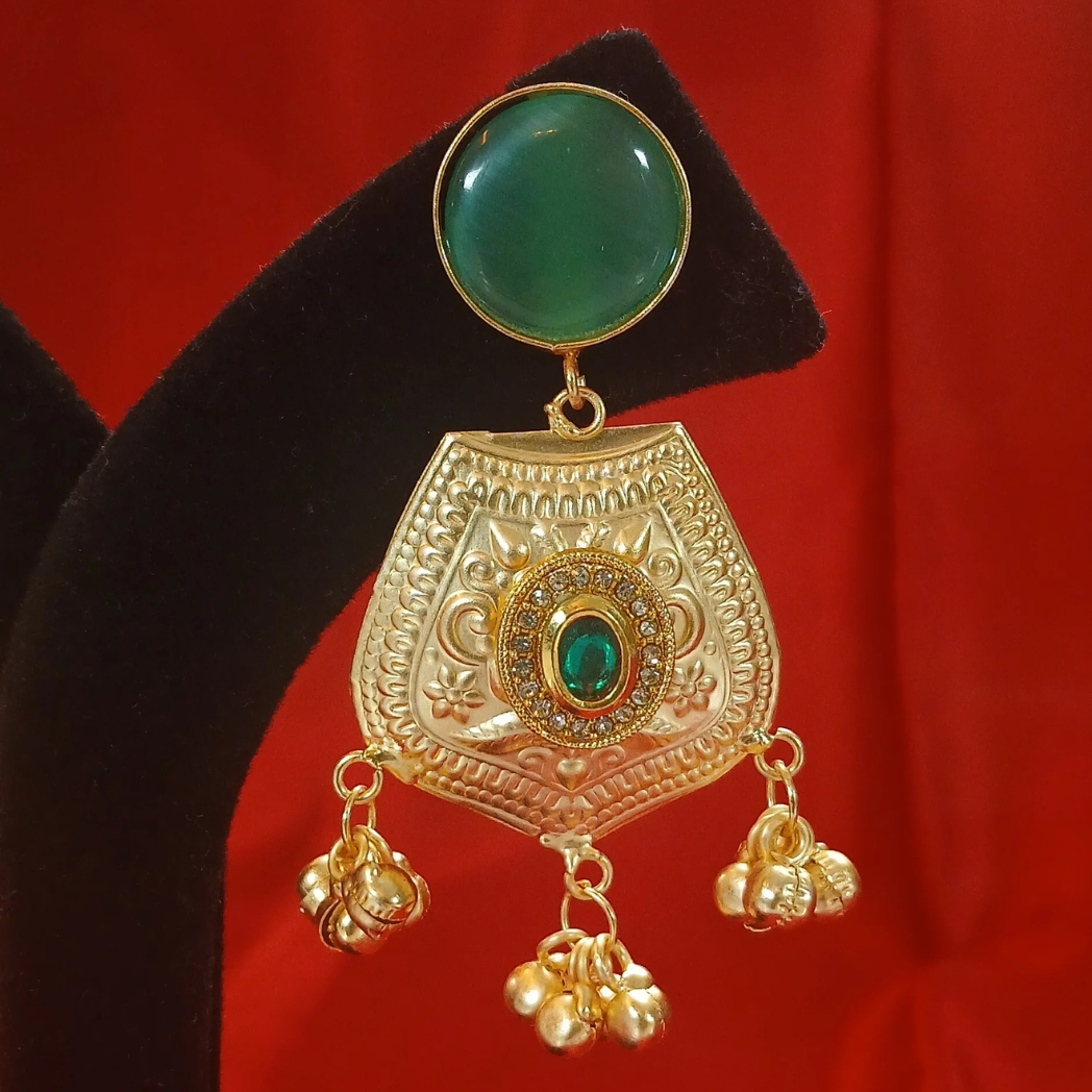 Lightweight Brass Earrings