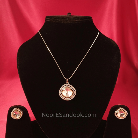 Polki pendant set- design 4