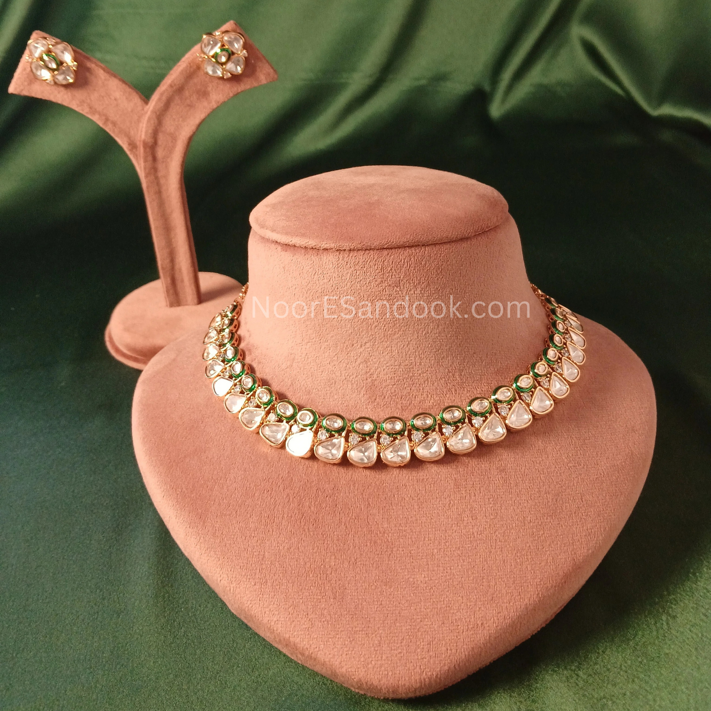 Polki necklace set