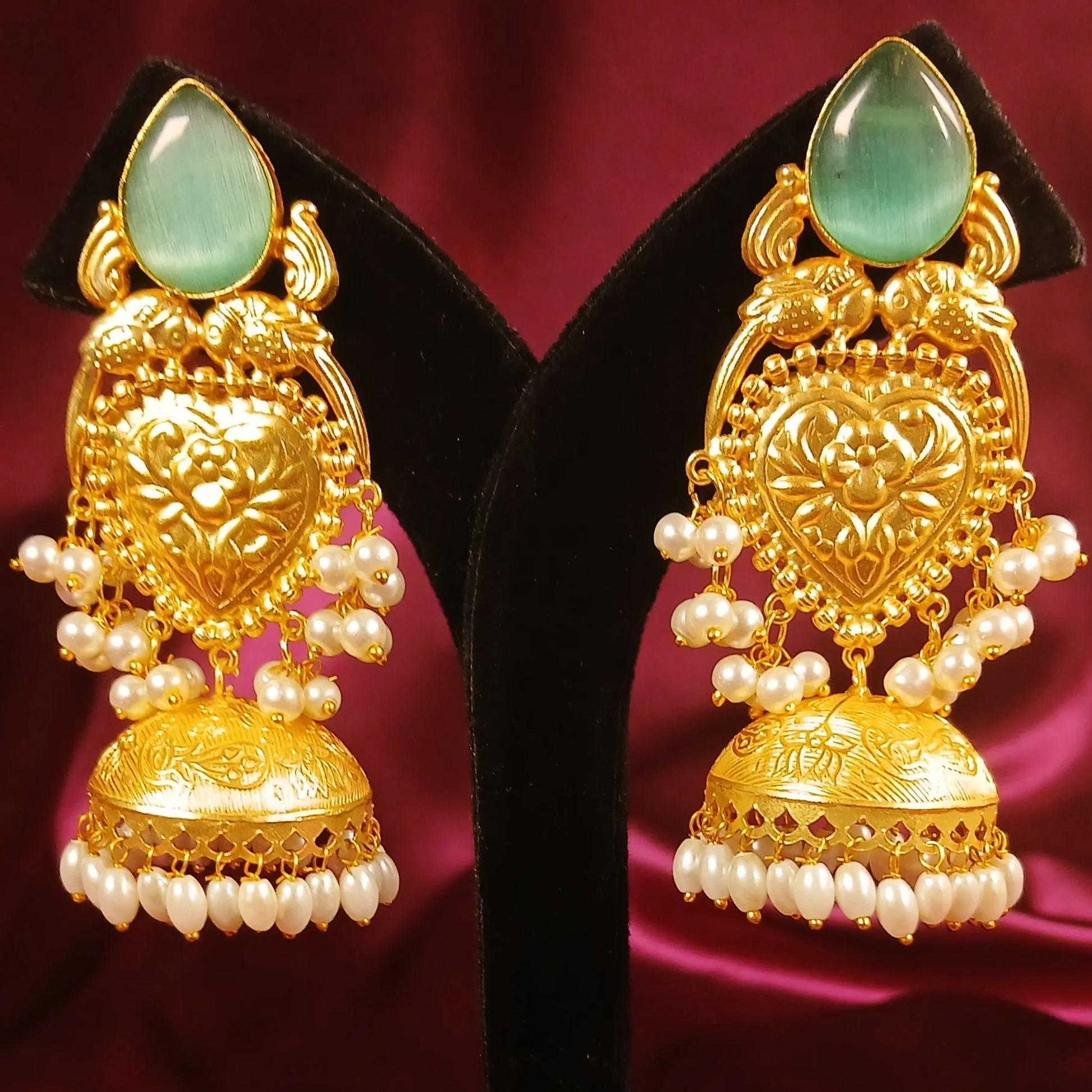 Golden Trending Earrings - NoorESandook