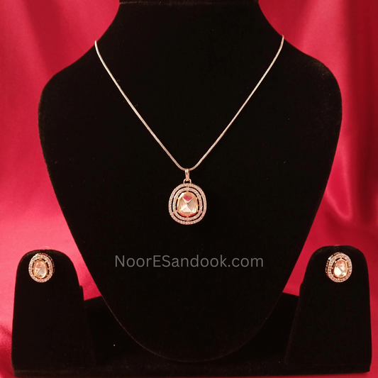 Polki pendant set- design 6