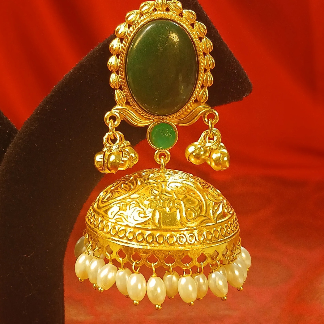 Lightweight Brass Jhumka